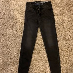 American Eagle Black Jeggings